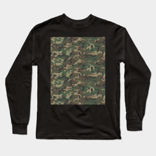 Army Camouflage Pattern Long Sleeve T-Shirt